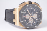 AUDEMARS PIGUET 44mm ROSE GOLD ROYAL OAK OFFSHORE 26401RO BOX & PAPERS