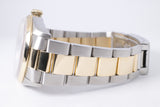 ROLEX TWO TONE DATEJUST 36 WHITE ROMAN DIAL OYSTER BRACELET 16203 WATCH ONLY $5,900
