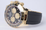 ROLEX 2026 YELLOW GOLD "PAUL NEWMAN" DAYTONA OYSTER FLEX WHITE DIAL 126518LN BOX & PAPERS