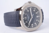 PATEK PHILIPPE NEW 2020 WHITE GOLD AQUANAUT BLUE DIAL 5168G BOX & PAPERS