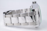ROLEX NEW NOS 2022 OYSTER PERPETUAL MILGAUSS GREEN 116400GV BOX & PAPERS $13,800