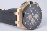 AUDEMARS PIGUET 2017 44mm ROSE GOLD ROYAL OAK OFFSHORE 26401RO BOX & PAPERS
