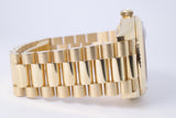 ROLEX 2023 YELLOW GOLD DAY-DATE PRESIDENT TURQUOISE DIAL 128238 BOX & PAPERS $95,000
