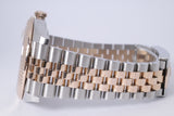 ROLEX 2019 DATEJUST 41 MOTHER OF PEARL DIAMOND DIAL TWO TONE EVEROSE JUBILEE BRACELET 126331 BOX & PAPERS