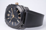 BVLGARI OCTO SOLOTEMPO BLACK DLC 102581 MINT, BOX SET $3800