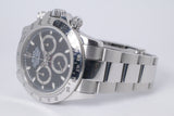 ROLEX 2010 DAYTONA STAINLESS STEEL BLACK DIAL 116520 BOX & PAPERS