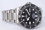 TUDOR TITANIUM PELAGOS BLACK M25600TB BOX & PAPERS $4000
