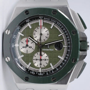 AUDEMARS PIGUET 44MM ROYAL OAK OFFSHORE CHRONOGRAPH CERAMIC 26400SO BOX & PAPERS $32,500