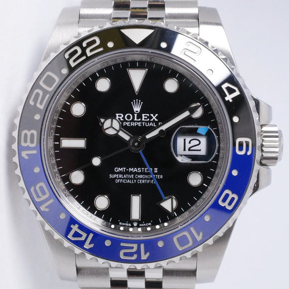 ROLEX 2021 GMT BATMAN JUBILEE BRACELET aka 