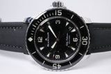 BLANCPAIN FIFTY FATHOMS AUTOMATIC STAINLESS STEEL 5015 BOX & PAPERS