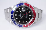 ROLEX GMT MASTER II PEPSI A SERIAL WATCH 16710 WATCH ONLY