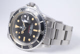 ROLEX 1975 RED SUBMARINER 1680 PUMPKIN PATINA WATCH ONLY