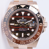 ROLEX 2026 EVEROSE GMT TIGER IRON DIAL LIKE NEW 126715 BOX & PAPERS $79,500