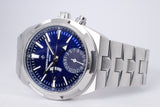 VACHERON CONSTANTIN OVERSEAS DUALTIME BLUE DIAL BOUTIQUE EDITION MINT 7900V BOX & PAPERS