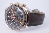 OMEGA SPEEDMASTER MOONPHASE STEEL & SEDNA GOLD WATCH ONLY