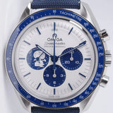 OMEGA NEW 2025 SILVER SNOOPY AWARD ANNIVERSARY SPEEDMASTER MOONWATCH COMPLETE SET BOX & PAPERS
