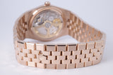 ROLEX 2026 LAND-DWELLER 36 EVEROSE GOLD 127235 BOX & PAPERS $51,500
