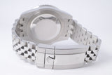 ROLEX 2025 STAINLESS STEEL GMT MASTER II "LEFTY" "DESTRO" BLACK & GREEN "SPRITE" JUBILEE 126720 BOX & PAPERS