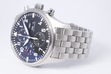 IWC 2025 PILOT CHRONOGRAPH BLACK DIAL AUTOMATIC STAINLESS STEEL IW377710  BOX & PAPERS $5,500