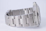 ROLEX EXPLORER II BLACK DIAL NO HOLE CASE MINT 16570 BOX & PAPERS $8,500