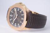 PATEK PHILIPPE NEW 2017 NOS UNWORN ROSE GOLD AQUANAUT 5167R BOX & PAPERS