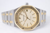 AUDEMARS PIGUET 36mm TWO TONE ROYAL OAK AUTOMATIC 14790SA BOX & PAPERS