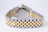 ROLEX 2023 TWO TONE DATEJUST 31 DARK GREY DIAMOND VI DIAL, JUBILEE BRACELET 278273 BOX & PAPERS $14,500
