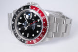 ROLEX GMT MASTER II COKE DIAL 16710 BOX & PAPERS