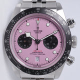 TUDOR NEW 2024 CHRONOGRAPH PINK DIAL DAVID BECKHAM M7936N BOX & PAPERS