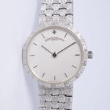 VACHERON CONSTANTIN LADIES WHITE GOLD PATRIMONY 250393 WATCH ONLY $8,975
