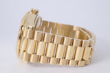 ROLEX YELLOW GOLD DAY-DATE 36 PRESIDENT MOP DIAMOND DIAL 128348RBR BOX & PAPERS