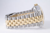 ROLEX NEW 2023 TWO TONE DATEJUST 36 CHAMPAGNE FLUTED MOTIF 126233 BOX & PAPERS