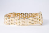 CARTIER 90s YELLOW GOLD PANTHERE MINI, ORIGINAL RECEIPTS, BOX & FRESH SERVICE PAPERS