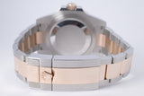 ROLEX 2024 TWO TONE GMT MASTER II ROSE GOLD & STEEL ROOT BEER 126711 BOX & PAPERS