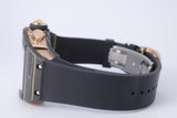 RICHARD MILLE 2023 RM037 BLACK NTPT & ROSE GOLD & CARBON, ONYX DIAMOND DIAL BOX & PAPERS