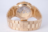 PATEK PHILIPPE NAUTILUS TRAVEL TIME CHRONOGRAPH ROSE GOLD 5990/1R BOX & PAPERS
