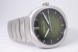 H. MOSER & CIE CENTRE SECONDS STREAMLINER MATRIC GREEN DIAL 6200-1200 BOX & PAPERS