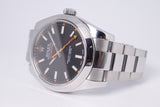 ROLEX OYSTER PERPETUAL MILGAUSS BLACK 116400 BOX & PAPERS