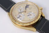 OMEGA YELLOW GOLD REDUCED SPEEDMASTER PERPETUAL CALENDAR BA 175.0037 WATCH ONLY $22,500