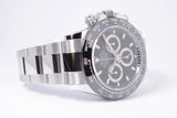 ROLEX NEW 2023 DAYTONA STAINLESS STEEL & CERAMIC BEZEL BLACK DIAL 116500 BOX & PAPERS