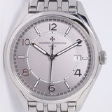 VACHERON CONSTANTIN FIFTYSIX SILVER DIAL ON BRACELET 4600E BOX & PAPERS