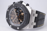 AUDEMARS PIGUET ROYAL OAK OFFSHORE 57th STREET LIMITED EDITION 26298SK MINT BOX & PAPERS