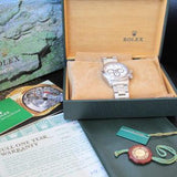 ROLEX NEW OLD STOCK UNWORN ZENITH DAYTONA COSMOGRAPH STAINLESS STEEL BOX & PAPERS 16520