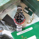 ROLEX 1987 COKE GMT "FAT LADY" COMPLETE SET, BOX, PAPERS & HANG TAG 16760