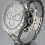 ROLEX NEW OLD STOCK UNWORN ZENITH DAYTONA COSMOGRAPH STAINLESS STEEL BOX & PAPERS 16520