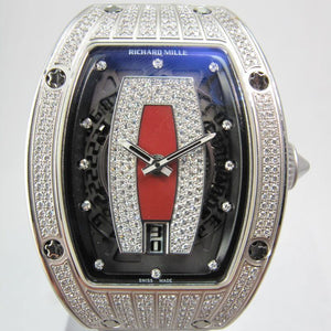 RICHARD MILLE LADY'S AUTOMATIC WHITE GOLD & DIAMONDS RM007 MINT BOX & PAPERS