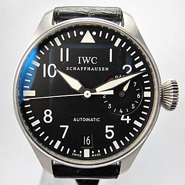 IWC BIG PILOT STAINLESS STEEL 7 DAY AUTOMATIC MINT BOX & PAPERS IW5004-01