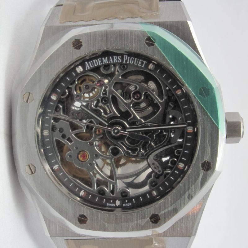 AUDEMARS PIGUET 39MM ROYAL OAK OPEN WORKED SKELETON 15305