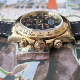 ROLEX YELLOW GOLD DAYTONA BLUE ARABIC DIAL 116518