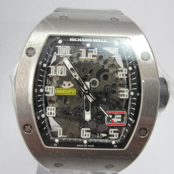 RICHARD MILLE RM029 BIG DATE TITANIUM AUTOMATIC NEW & UNWORN